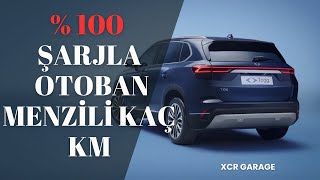 Togg’un kışın %100 şarjla,sadece otoban da içten yanmalı gibi kullanarak menzili kaç km